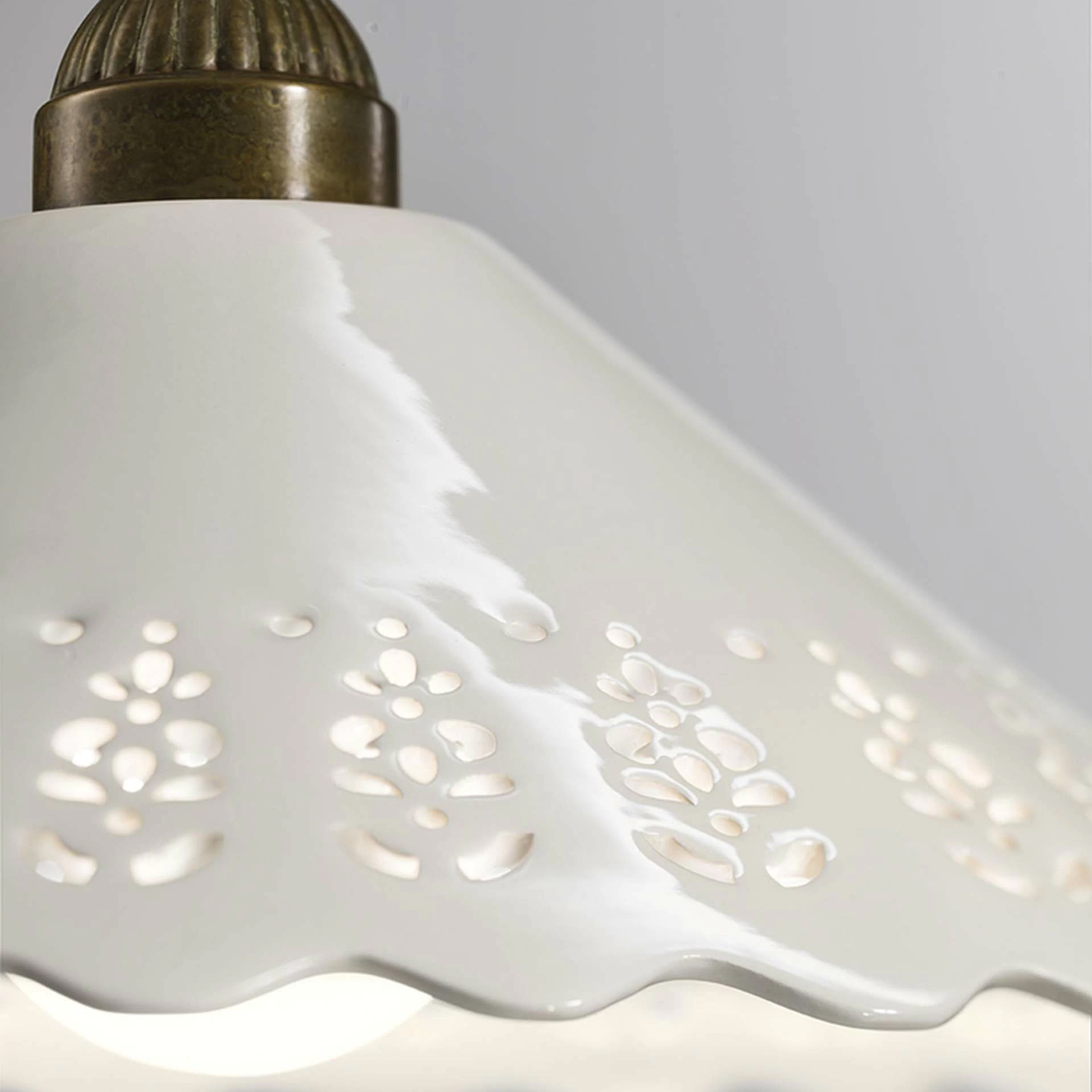 Porzellan Lampe