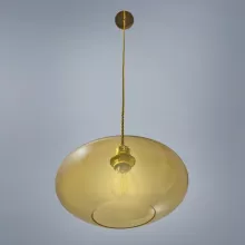 Blob Hängeleuchte amber/gold