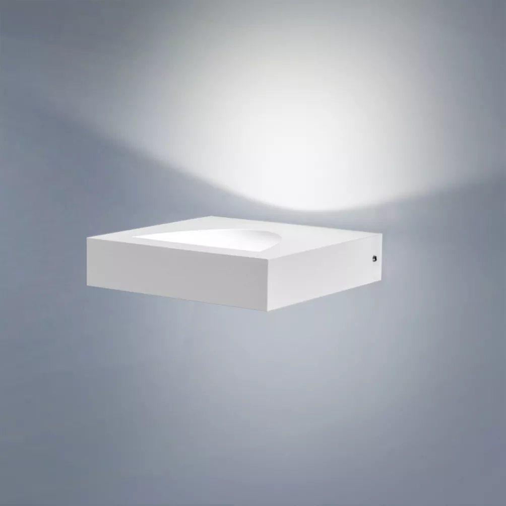 Smile 1.0 Wandleuchte outdoor weiss