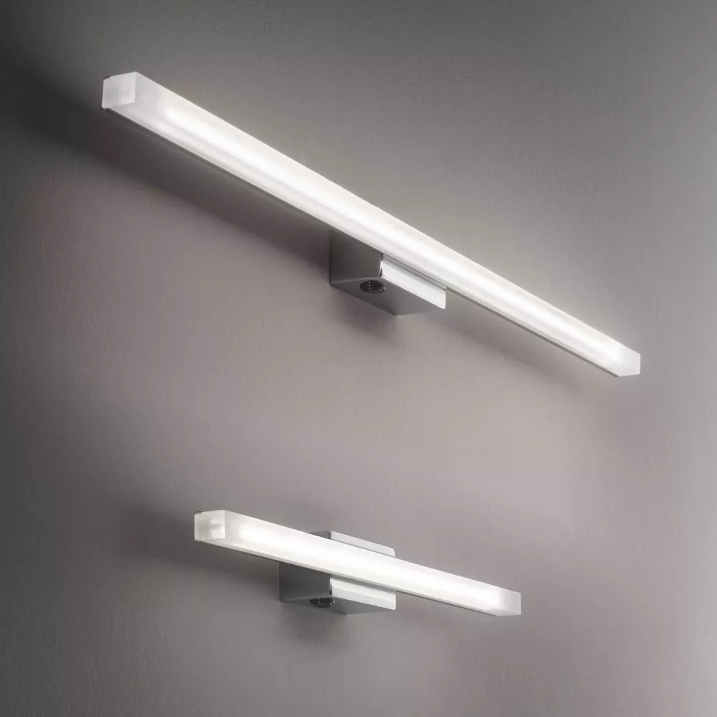 Spiegelwandleuchte Chrom D45