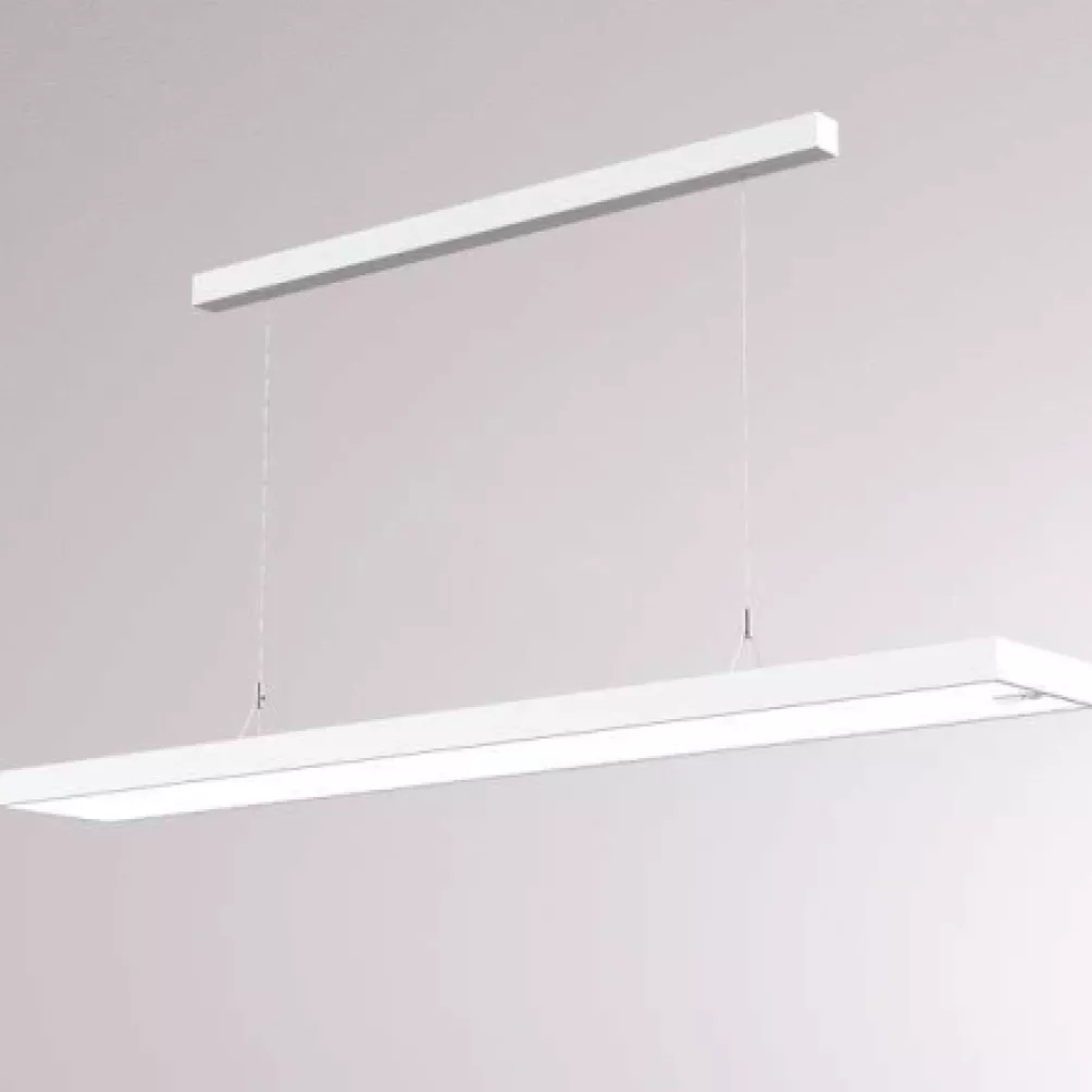 LED Hängeleuchte "S1" weiss