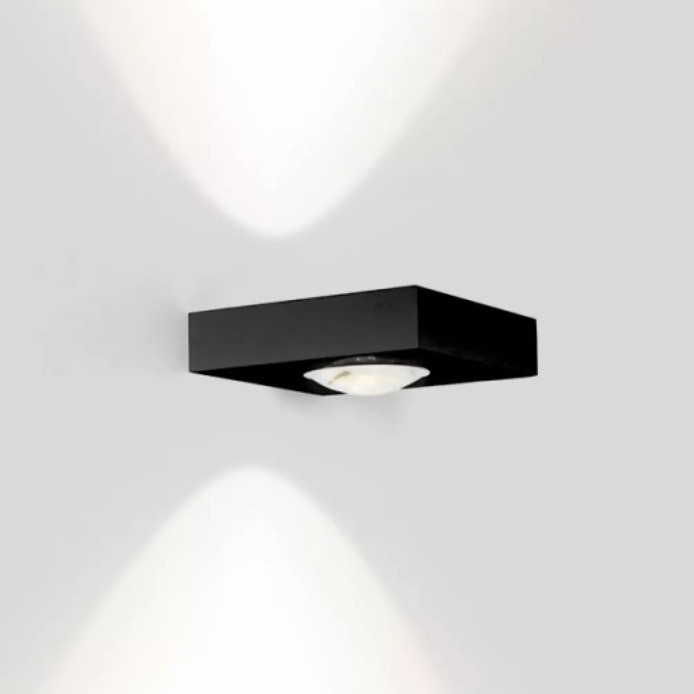Leens 1.0 Wandleuchte black glossy
