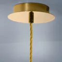 Blob Hängeleuchte amber/gold
